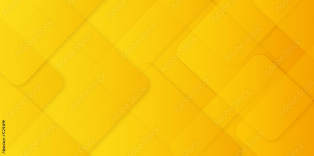 Poster abstract modern orange pattern geometric luxury gradient line background random square shape design.