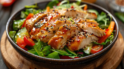 Chicken Salad, restaurant advertising 