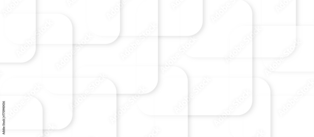 Poster abstract modern white and gray pattern geometric luxury gradient line background random square shape