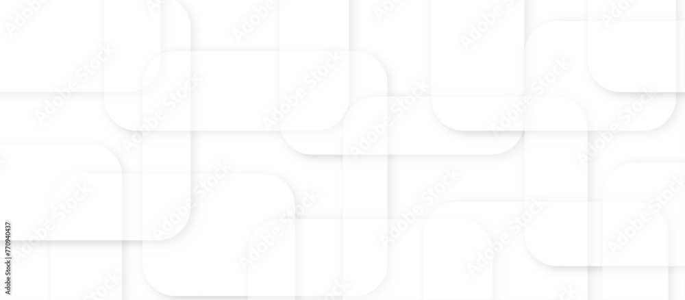 Poster abstract modern white and gray pattern geometric luxury gradient line background random square shape
