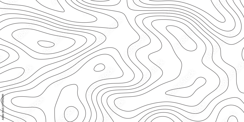 Poster topographic map background geographic line map with elevation assignments. geographic contour map pa