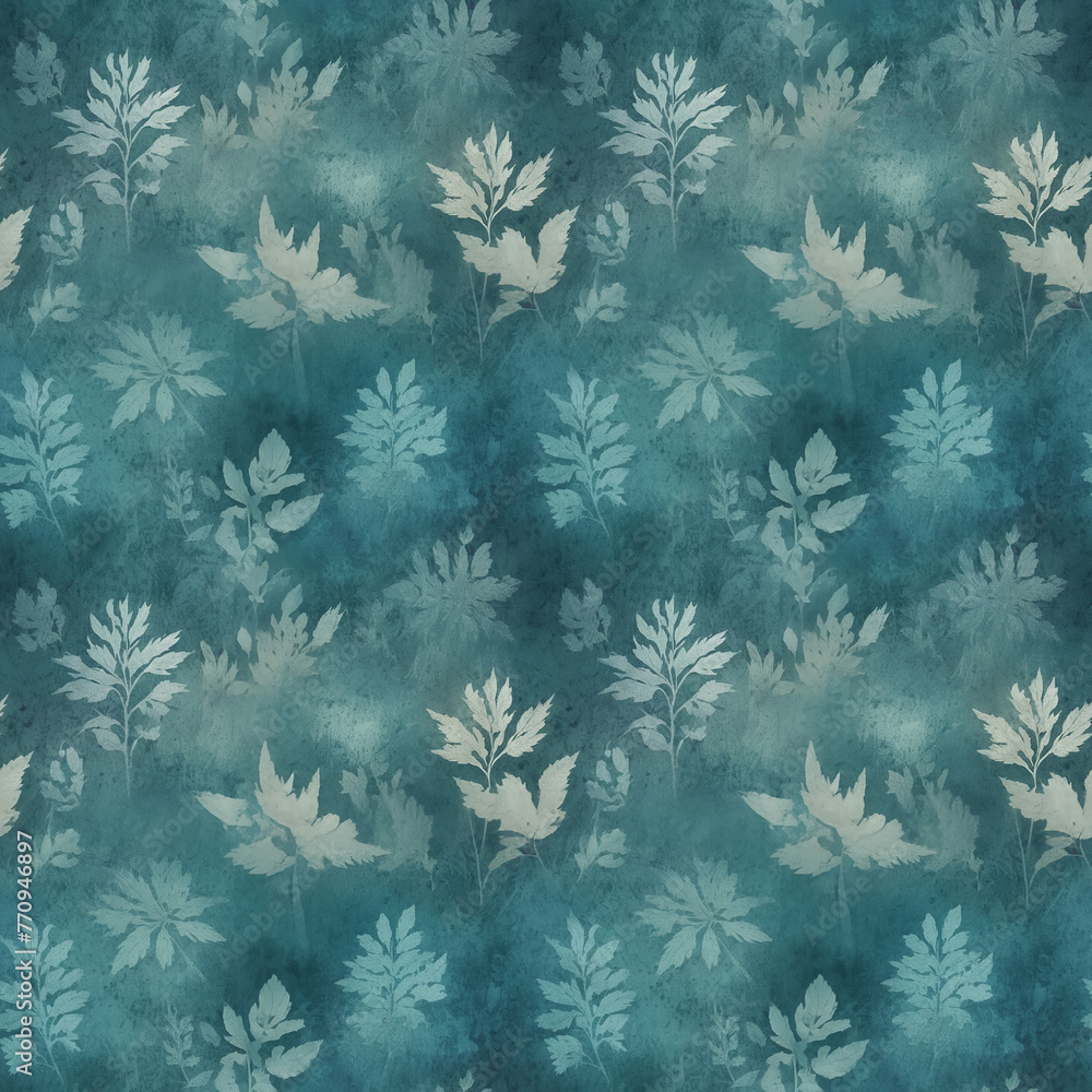 Poster abstract seamless pattern gradient blurred background cyan