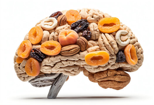 Brain anatomy from dried fruits. The benefits of candied fruits for the mind