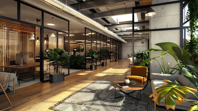 Comfortable co working Space