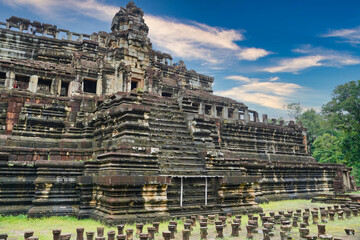 Baphuon Temple - 11th century Shiva temple built by Suryavarman I, built in classic Khmer temple...