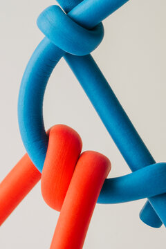 abstract knotted detail 