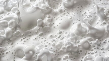 foam background.