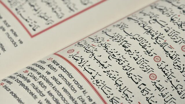 Religion The Book Of Islam Quran And Rosary Beads