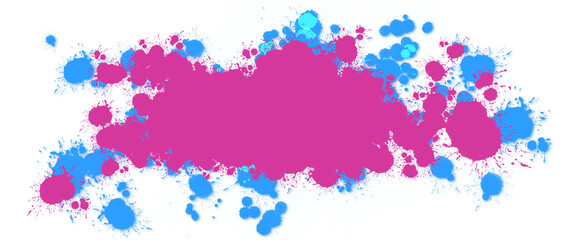 abstract blue and pink watercolor background