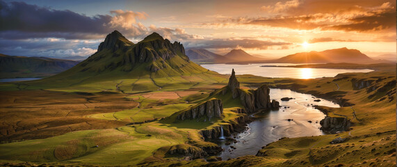 Magnificent Isle of Skye sights of Scotland