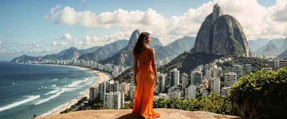 Abwaschbare Fototapete View of Rio De Janeiro © AlenKadr
