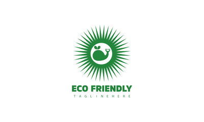 Green leaf, Eco icon. Vector illustration