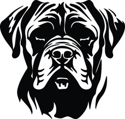 Fototapeta premium Neapolitan Mastiff portrait