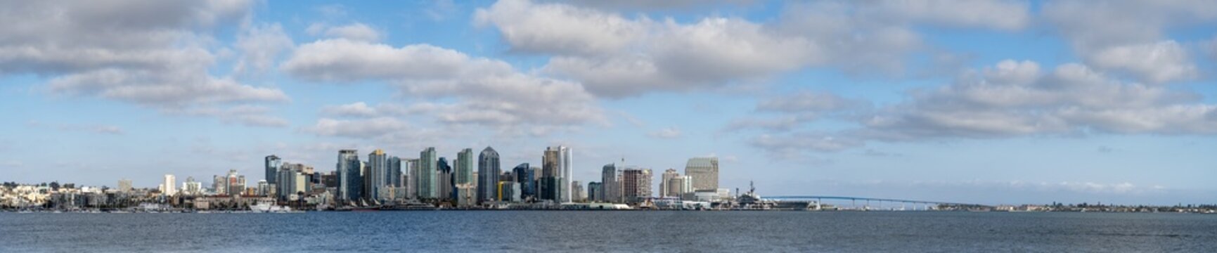 San Diego and Coronado Island Skyline