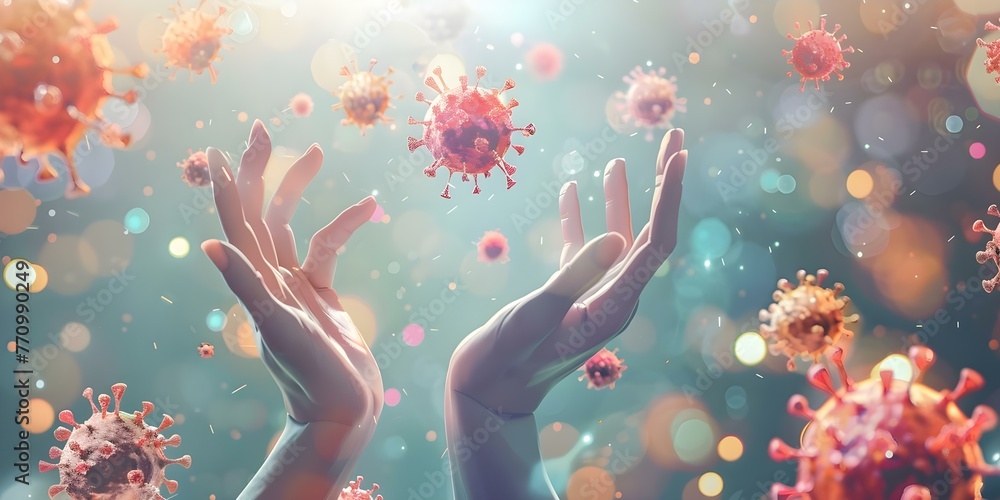 Poster harnessing the healing power of immunotherapy: exploring the intersection of science and the body's 