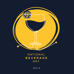 National beverage day, held on 6 May.