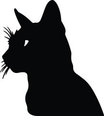 Chausie Cat portrait