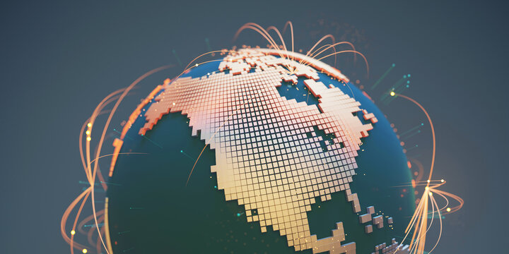 US Enveloped by an Interconnected Satellite 
