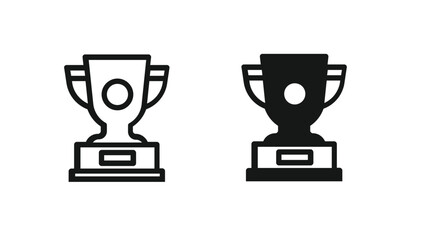Trophy Icon Design with Traditional and Innovative Trophy Designs