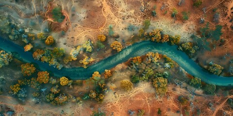 Australian Aboriginal dreamtime creation story of the rainbow serpent shaping the land rivers trees and people. Concept Australian Aboriginal Dreamtime, Rainbow Serpent, Creation Story, Land Shaping