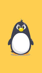 Naklejka premium Penguin