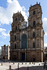 Fototapeta premium The Saint-Pierre Cathedral of Rennes