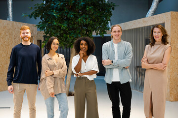 Modern Office Team Portrait