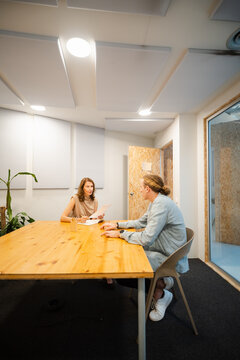 Job Interview in Modern Office