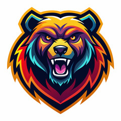 silhouette, teeth, dog, nature, grizzly