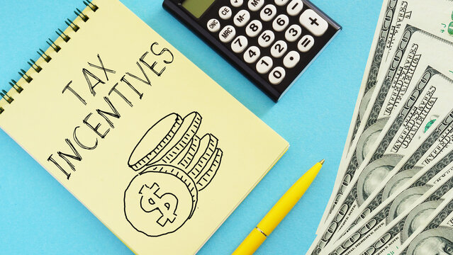 Tax Incentives are shown using the text