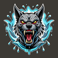 head, animal, vector, wolf, tattoo, tiger, lion, wild, 