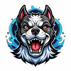 head, animal, vector, wolf, tattoo, tiger, lion, wild, illustration, dog, cartoon