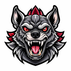 head, animal, vector, wolf, tattoo, tiger, lion, wild, illustration, dog, cartoon