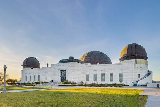 The Griffith Observatory In Los Angeles California