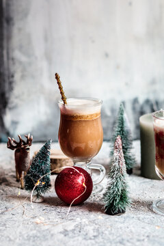 Hot buttered rum