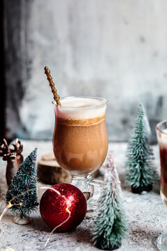 Hot buttered rum