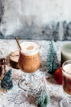 Hot buttered rum