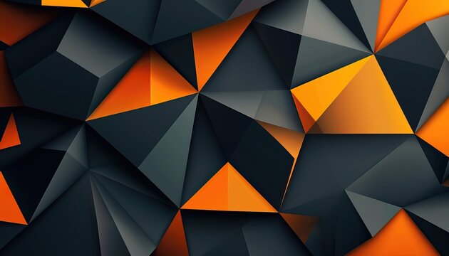 Mural wallpaper geometrical creative style high quality AI generated image