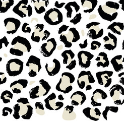 Vector illustration set of animal seamless prints. Wild animal seamless pattern collection. Vector leopard, cheetah, tiger, giraffe, zebra, snake skin texture set for fashion print design,