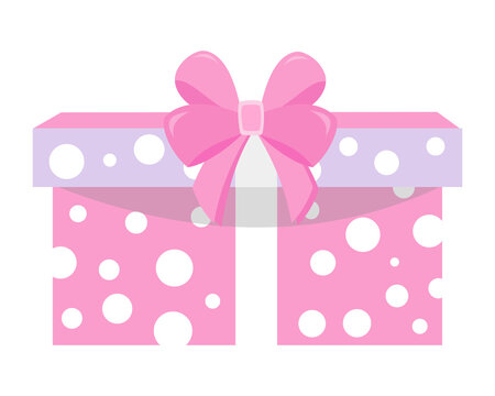 ponk polka dot gift box