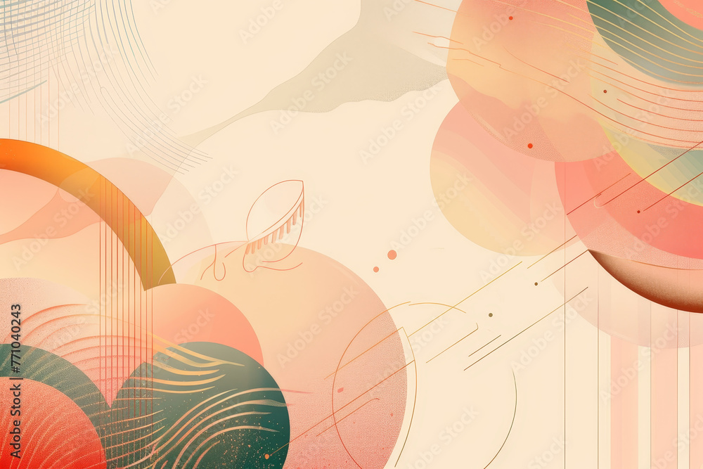 Aufkleber an abstract background that reflects the elegance and sophistication of chinese design. the image fe