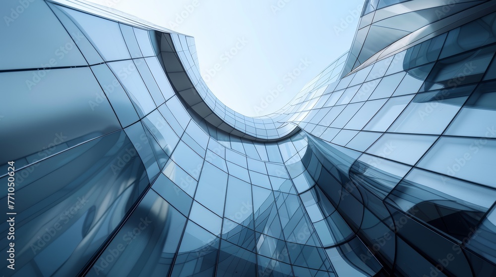 Poster abstract architecture cinematic shots of architectural elements with intentional blur transforming b
