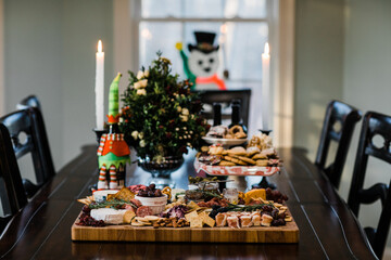 Christmas table setting