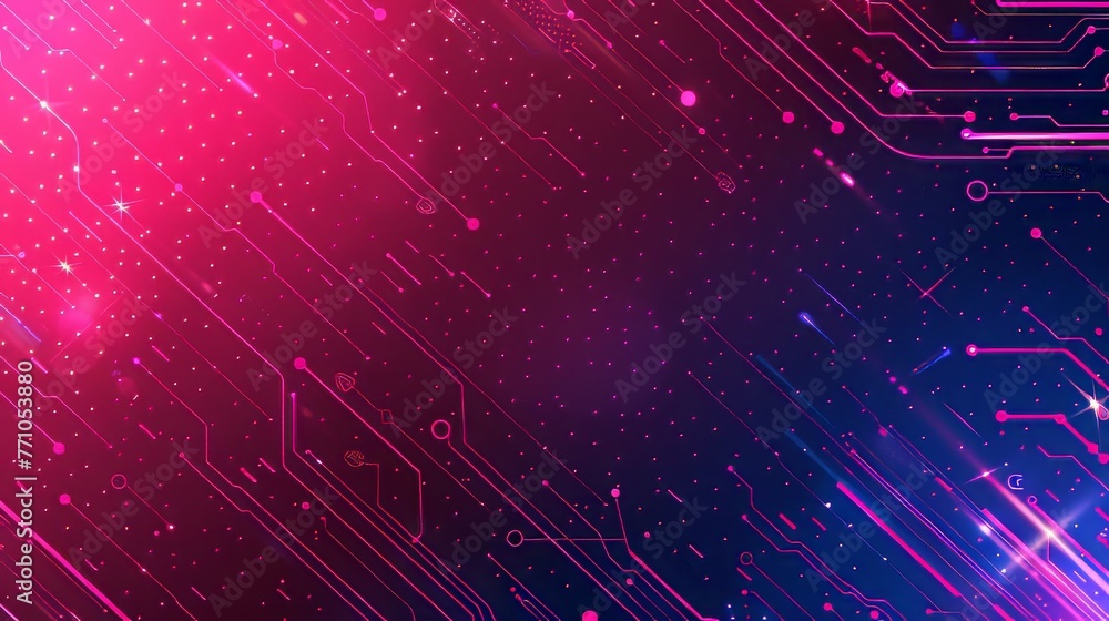 Poster advanced computer technology electronic hardware circuit board background for innovative computing