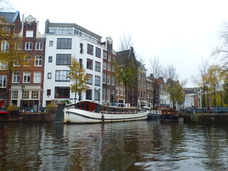 Canaux Amsterdam Hollande