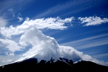 富士と竜雲