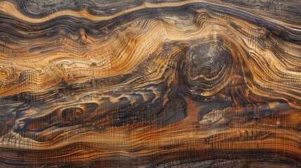 Brown wood texture. Abstract wood texture background - generative ai - obrazy, fototapety, plakaty