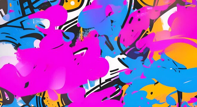 graffiti pattern background