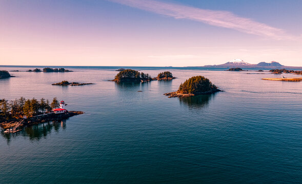 Aerial Image - Landmarks of Sitka - Sitka, Alaska