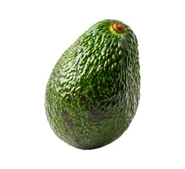 fresh avocado fruit isolated